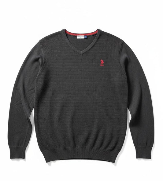 V Neck Us Polo